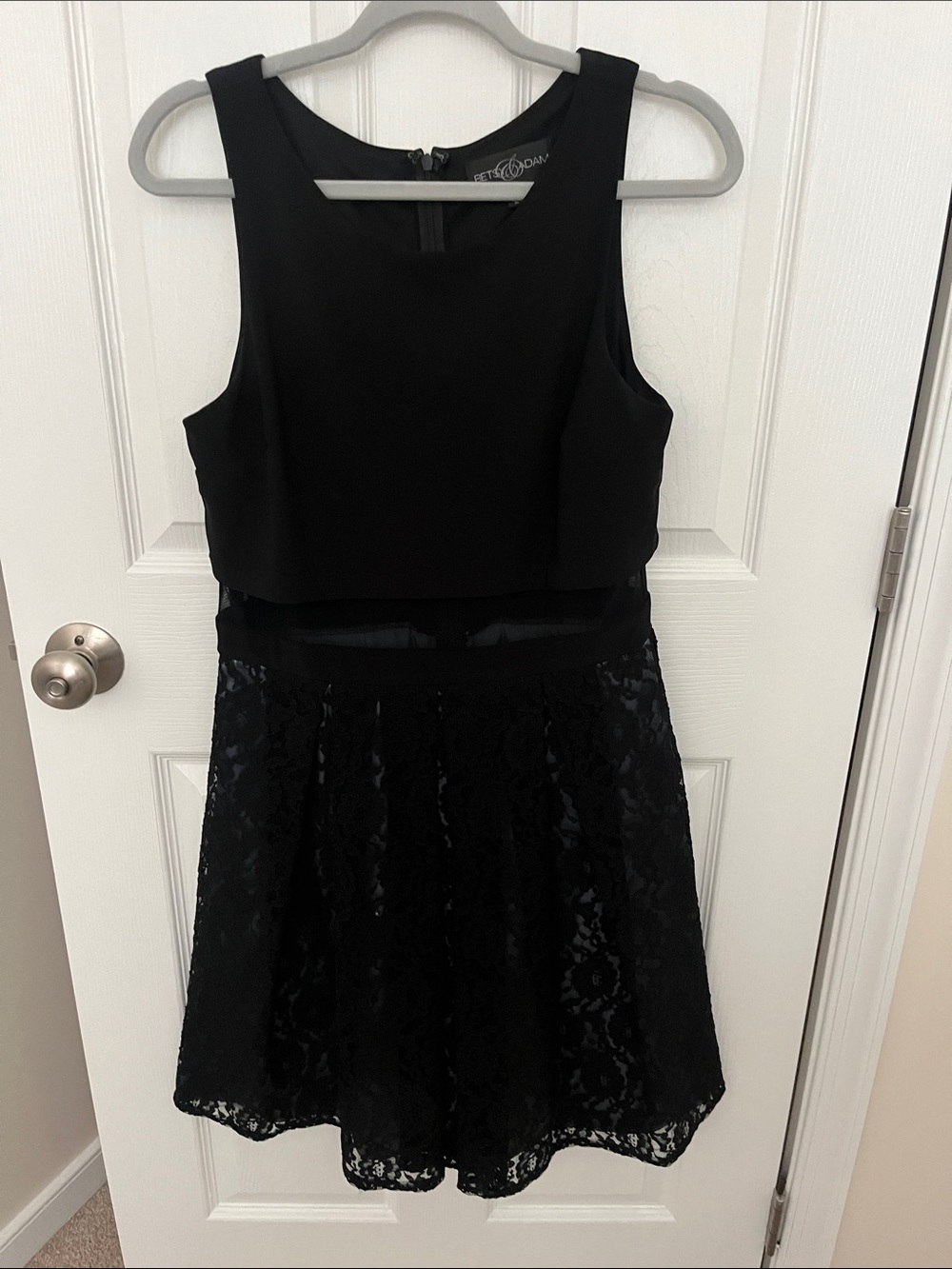 Black Betsy&Adam formal dress size 12
